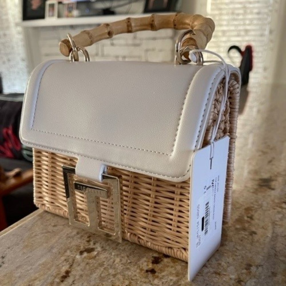 NWT: Ted Baker London JAYLISA Top Handle Basket Crossbody Bag